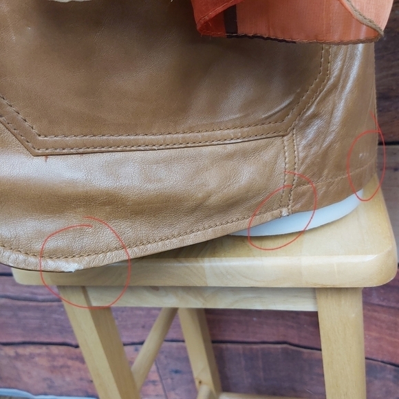 SUPER soft and light leather blazer jacket coat - Picture 8 of 8